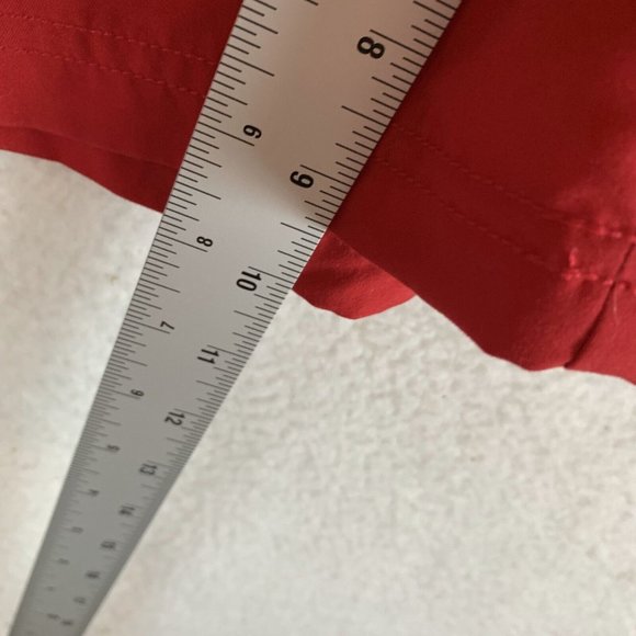 Dolfin Board Shorts Men's‎ 2XL Red 100% Polyester High-Rise Drawstring 7086 - Picture 7 of 10